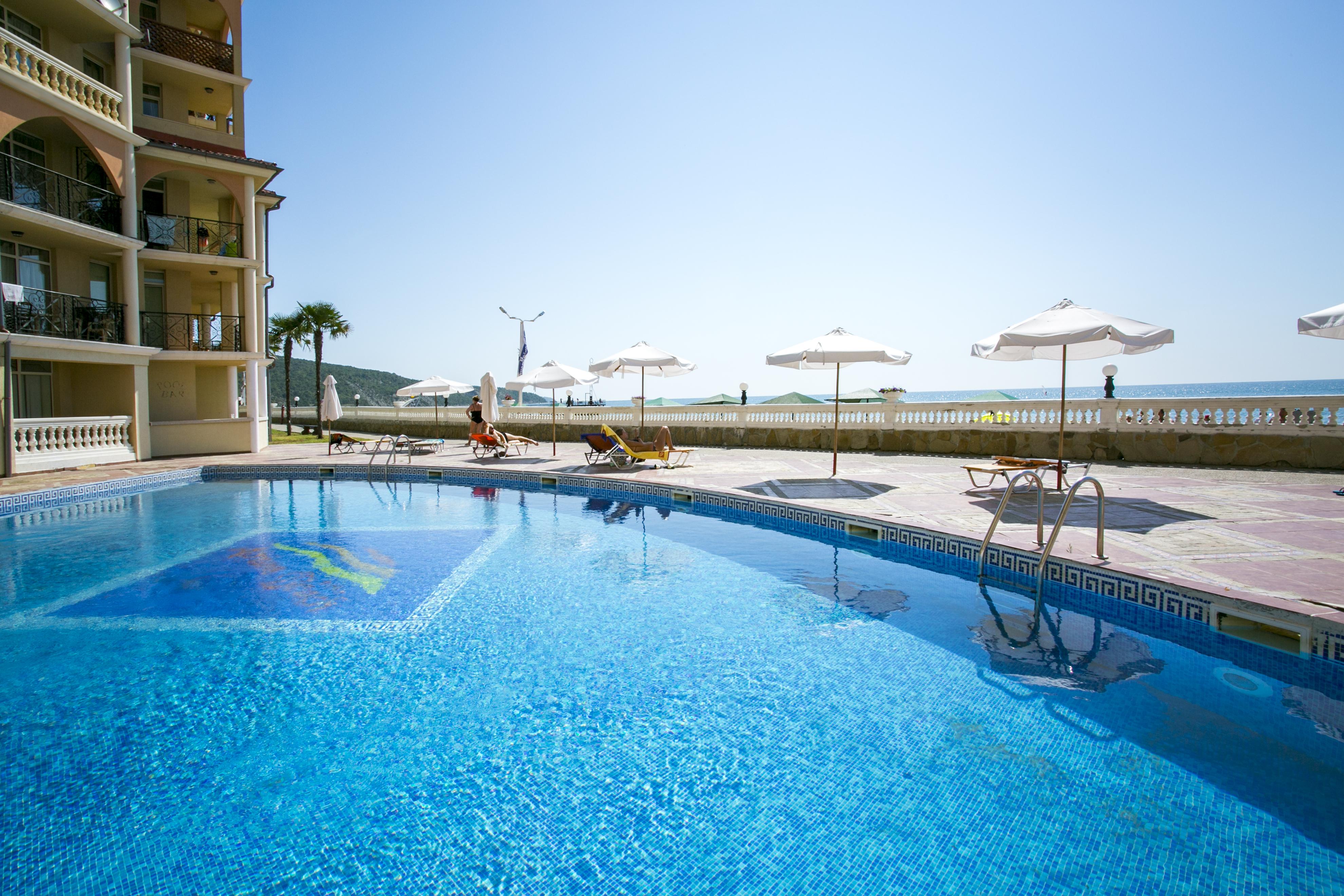 Atrium Beach Hotel Elenite Exterior foto